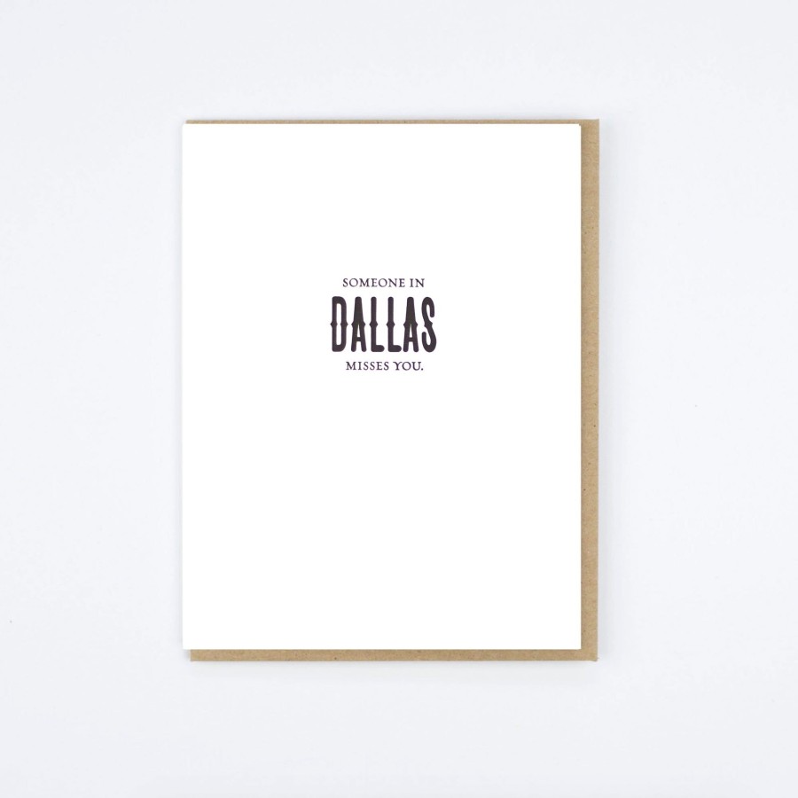 Sapling Press Dallas Misses Card Love