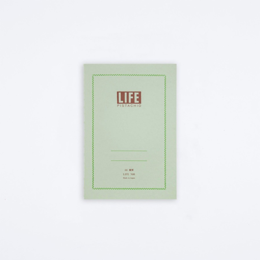 Life Stationery Life Pistachio A6 Notebook Notebooks