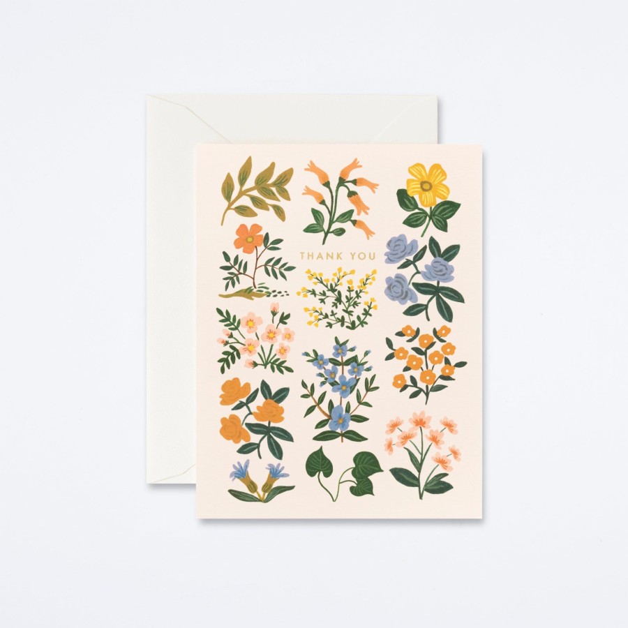 Rifle Paper Co Wildwood Thank You Card Boxed Card Sets