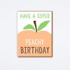 1973 Peachy Birthday Card Birthday