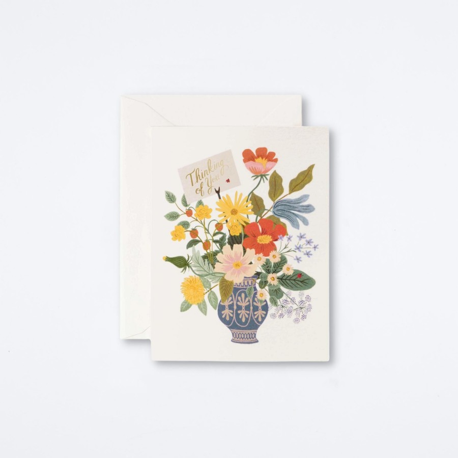 Rifle Paper Co Boxed Set Of Thinking Of You Bouquet Cards Love