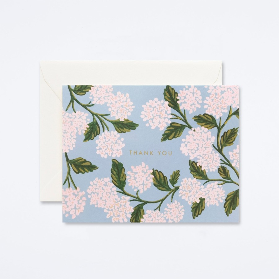 Rifle Paper Co Hydrangea Thank You Card Boxed Card Sets