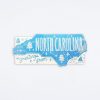 Noteworthy Greetings From North Carolina Die Cut Postcard Regional