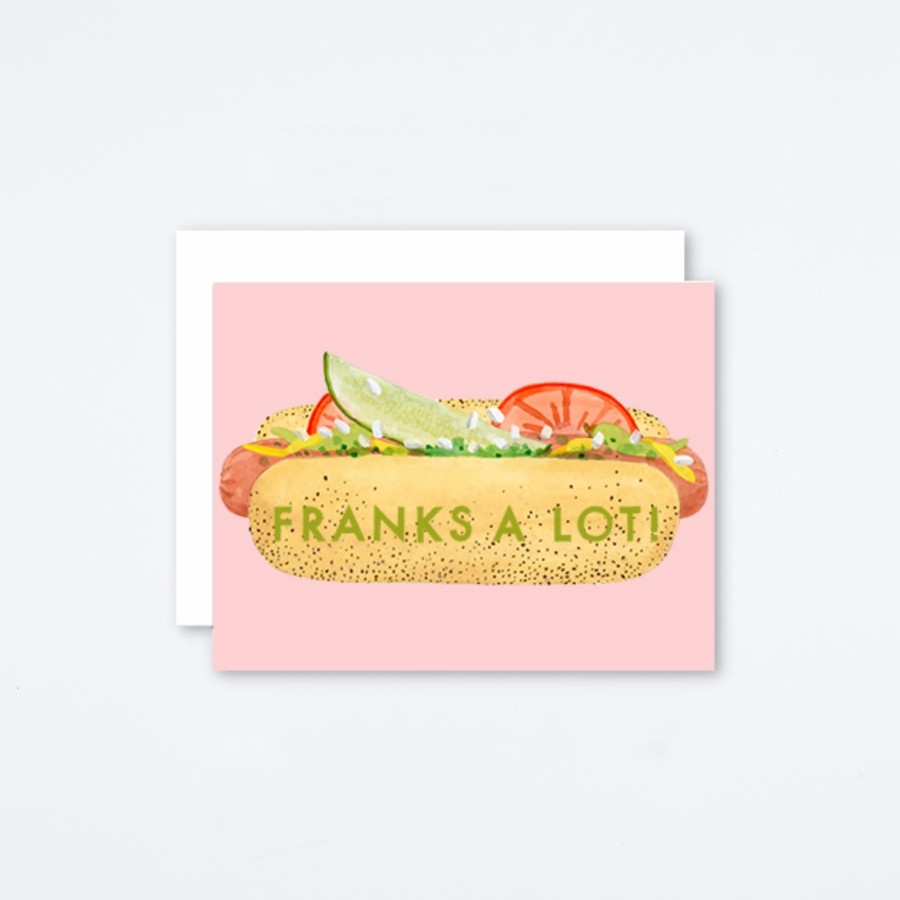 Dear Hancock Franks A Lot Card Thank You