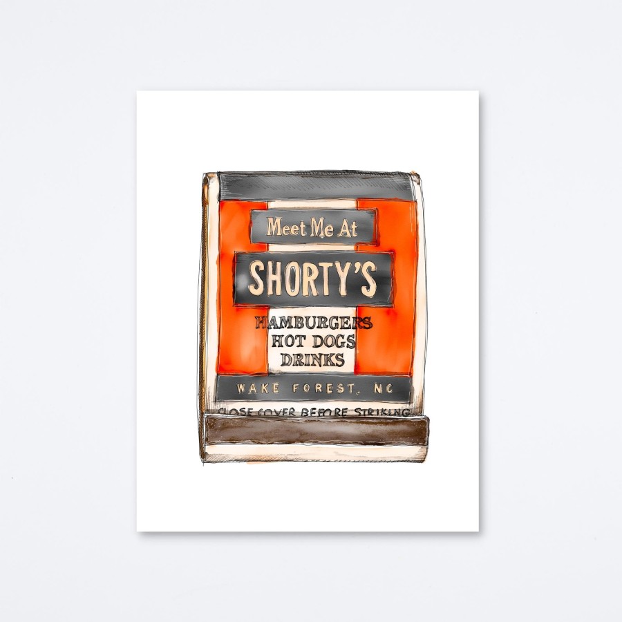 Mighty Strike Match Club Shorty'S Art Print Wall Art