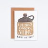 One Canoe Two Moonshine Birthday Card Birthday