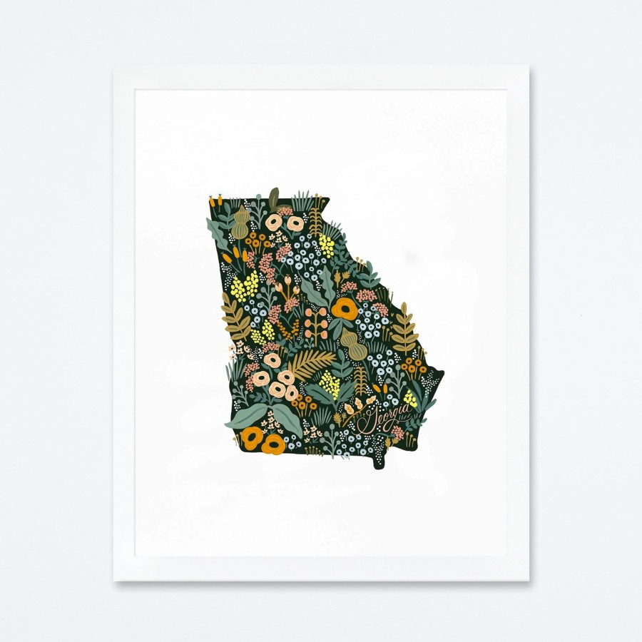 Rifle Paper Co Georgia Wildflowers Art Print Wall Art