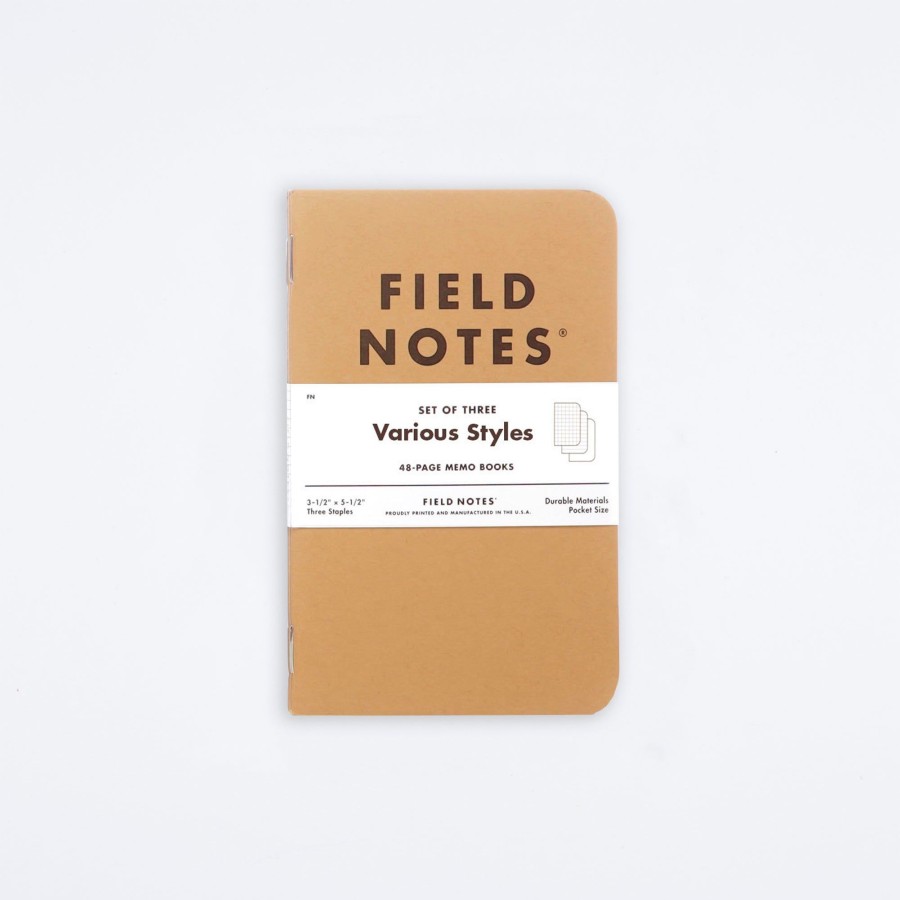 Field Notes Original Kraft Notebook Set Notebooks