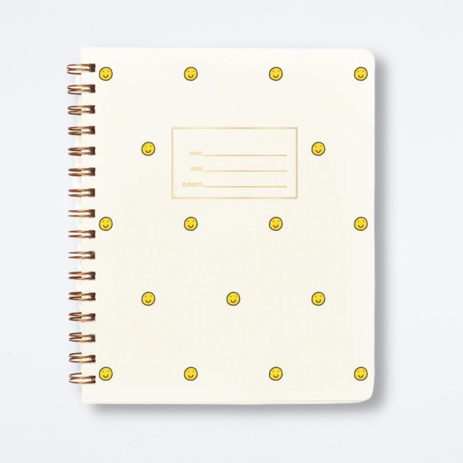 Shorthand Press Smiley Face Standard Notebook Notebooks