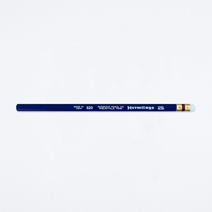 Musgrave Pencil Co Hermitage Thin Blue Pencil Colored Pencils