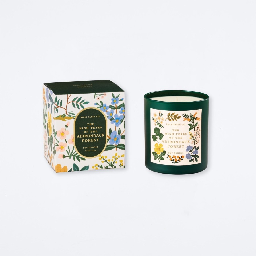 Rifle Paper Co The High Peaks Of The Adirondacks Forest Candle Candles