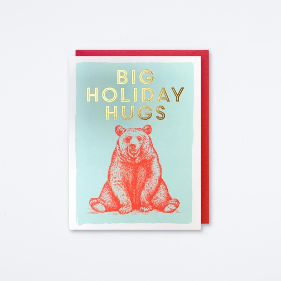 J Falkner Holiday Hugs Bear Boxed Christmas Card Set Boxed Card Sets