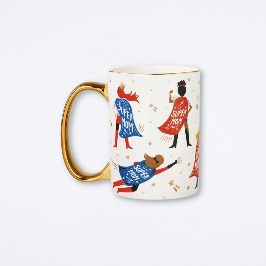 Rifle Paper Co Super Mom Porcelain Mug Home